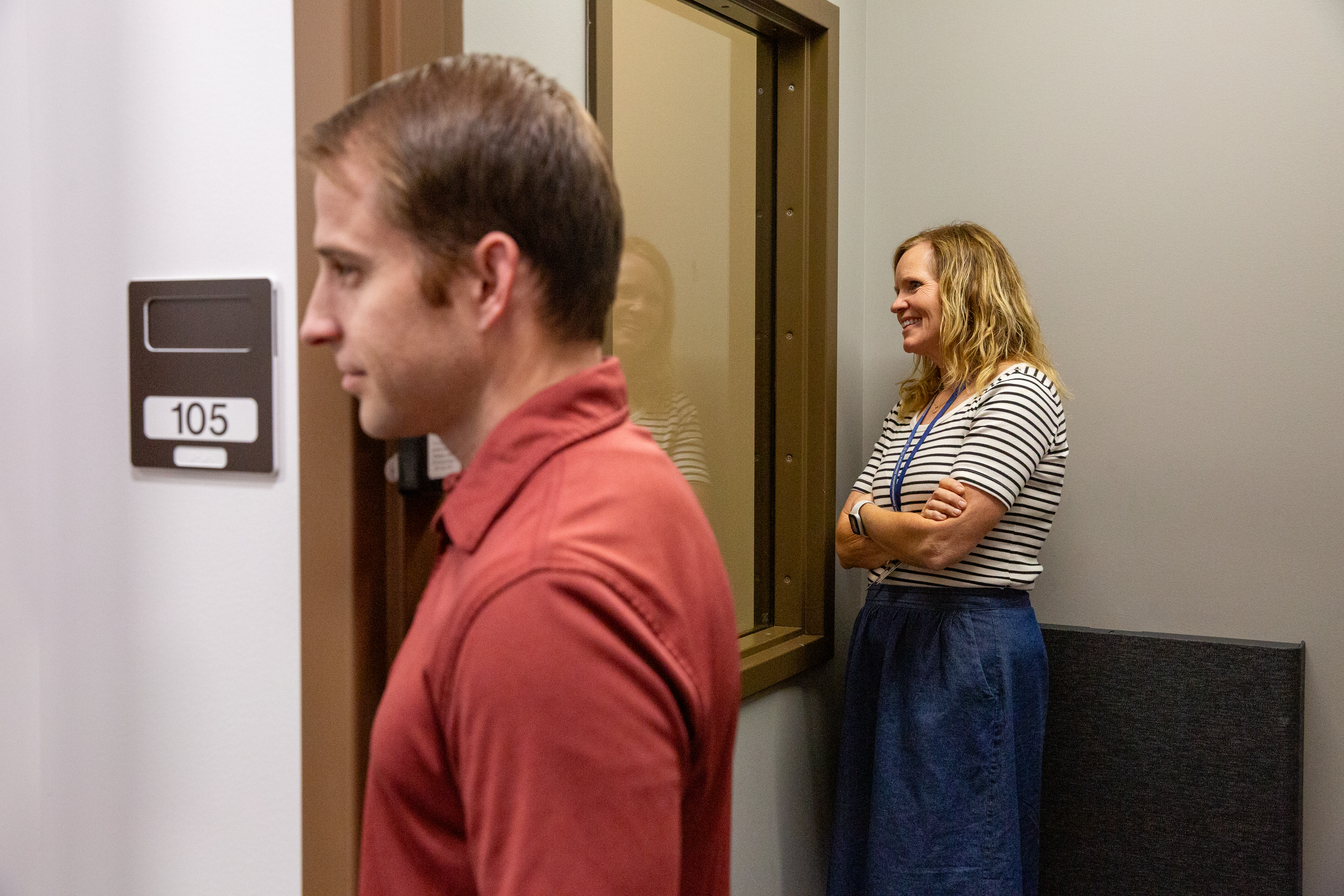 observing simulation room