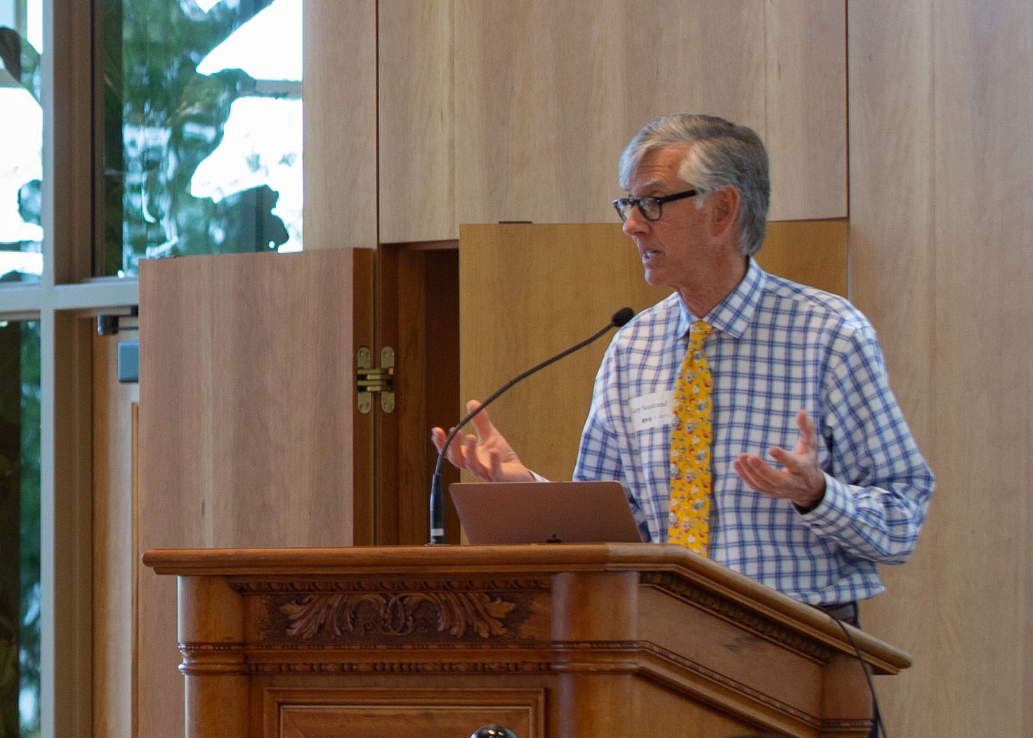 Speaker at BYU Education Society Conference