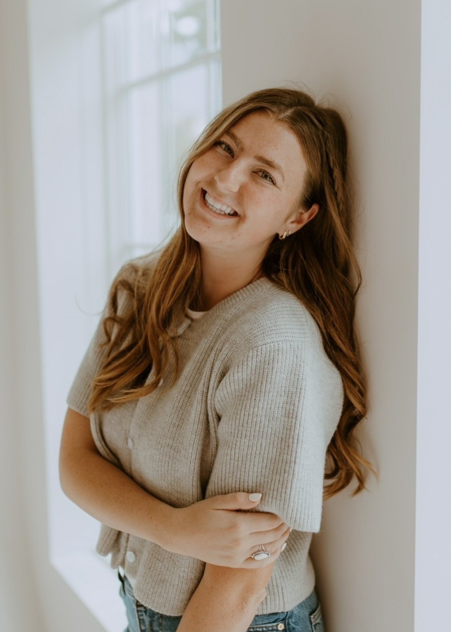 girl smiling