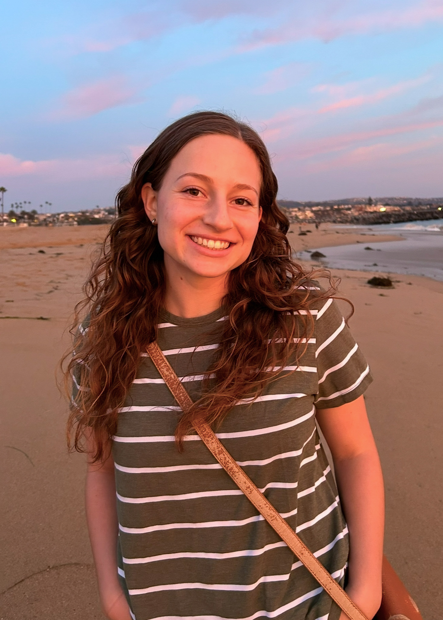 girl smiling