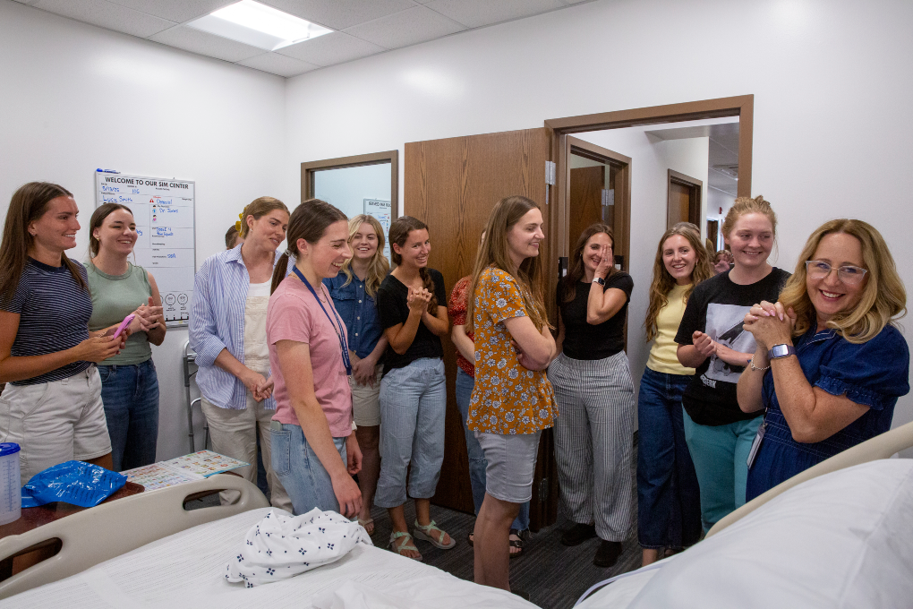 New Hospital Simulation Room Offers Hands-On Clinical Experience