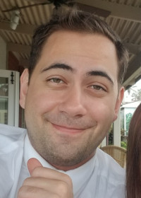 smiling man